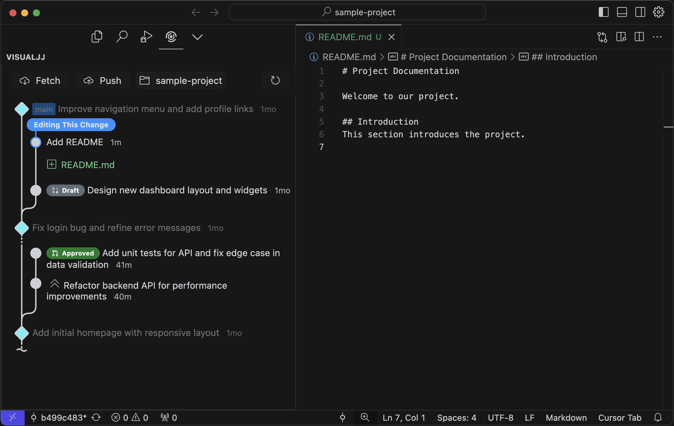 VisualJJ Demo